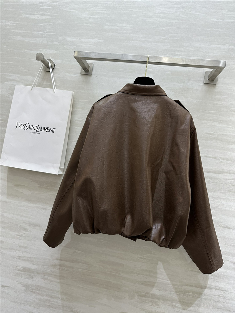 Y51 pleated trench coat