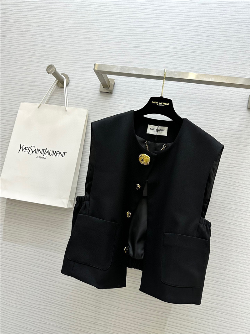 Y51 metal button vest