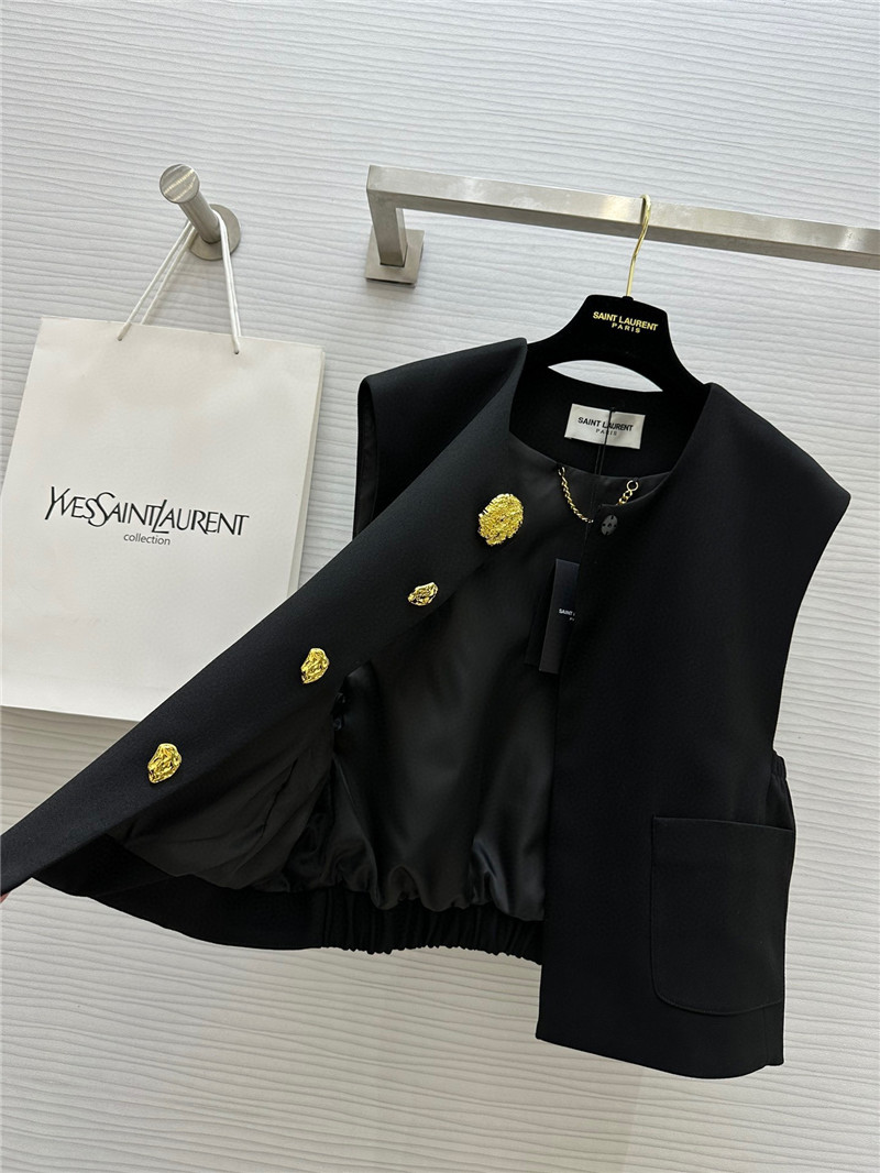 Y51 metal button vest