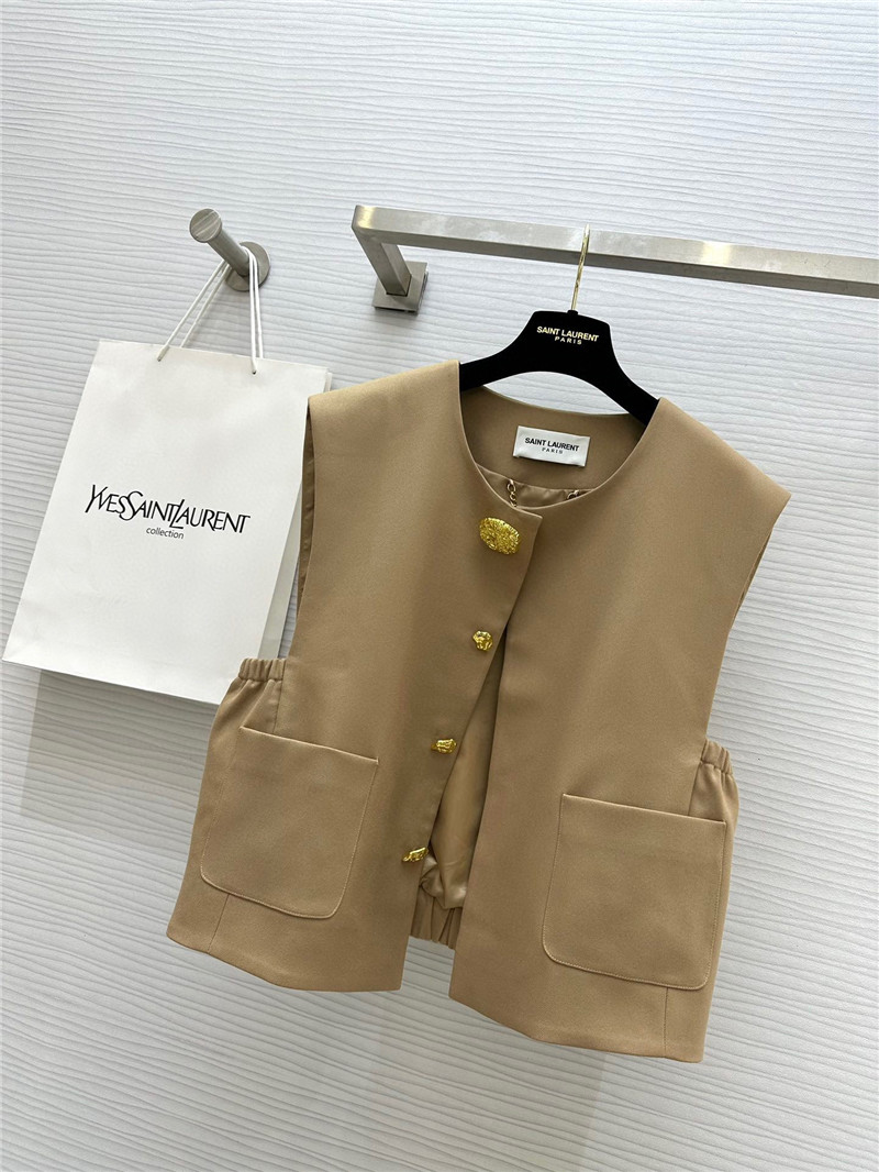 Y51 metal button vest