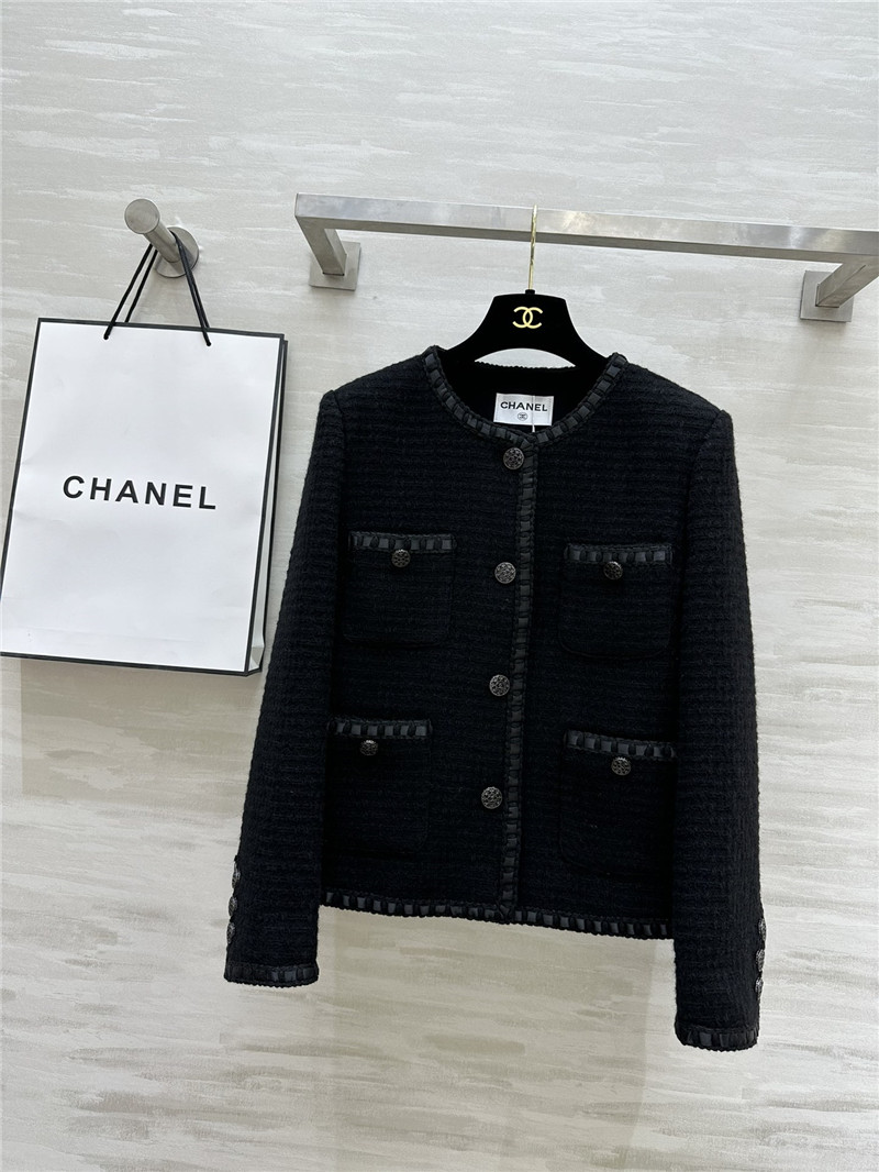 Ch**el wool soft tweed coat