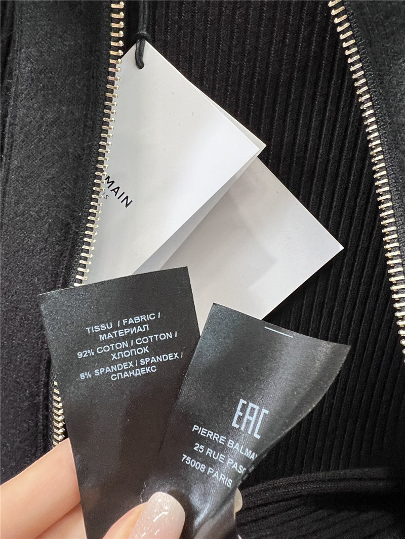 Balmain zip-up jacket