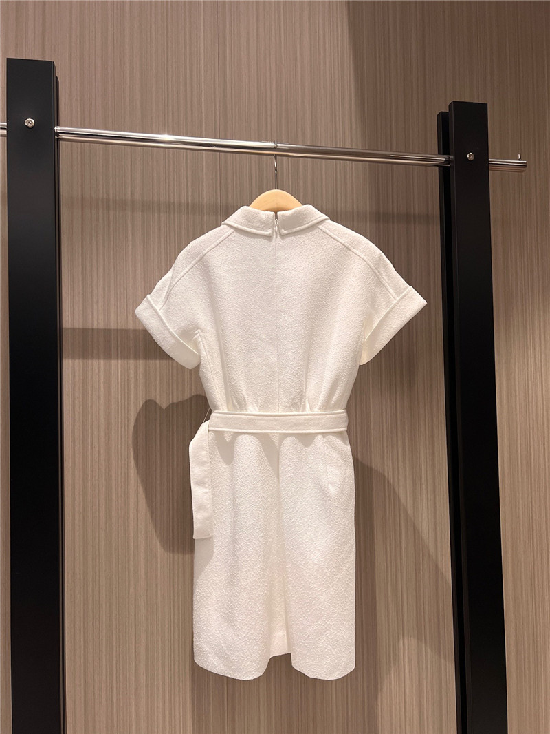 D10r rolled sleeve dress