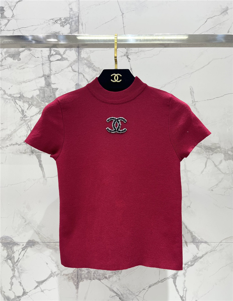 Ch**el knitted short sleeve