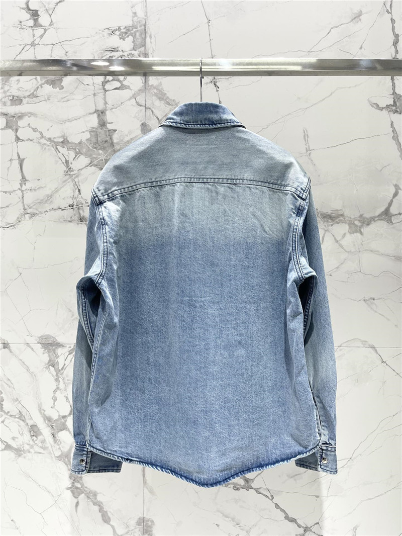 Y51 oversized denim shirt