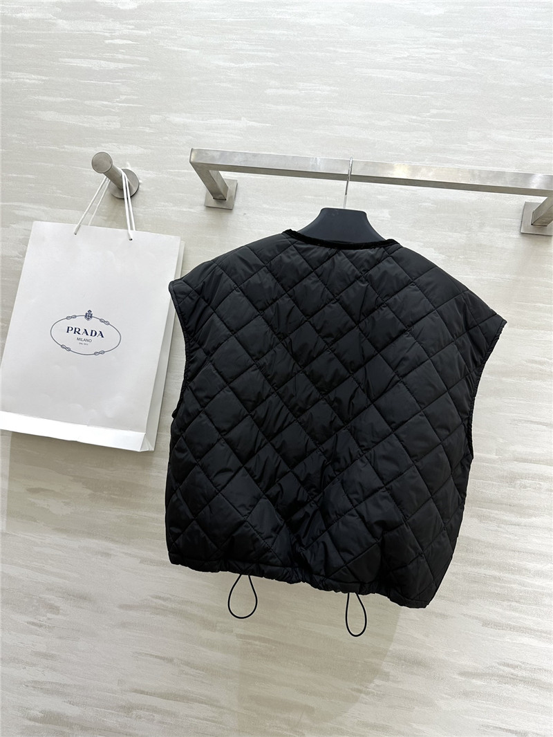 Pra*a quilted padded vest
