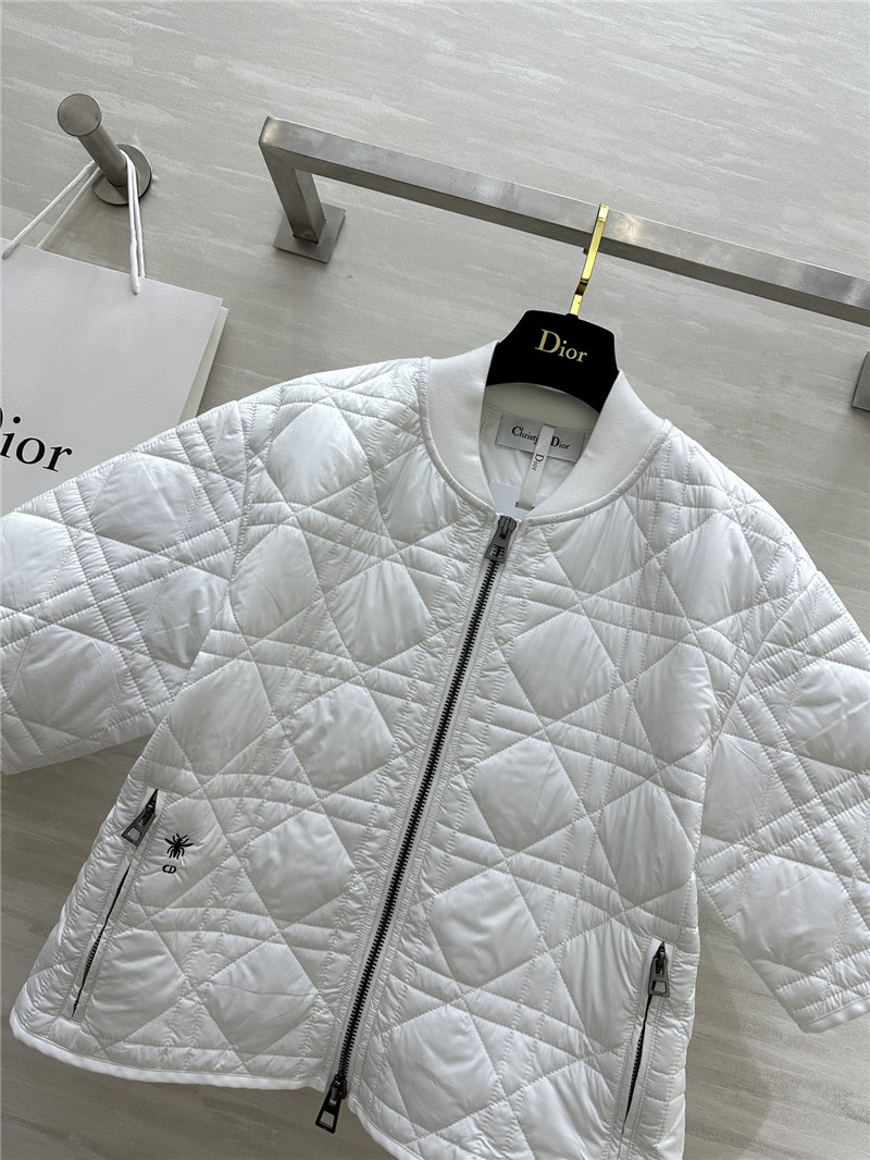 D10r quilted short sleeve jacket
