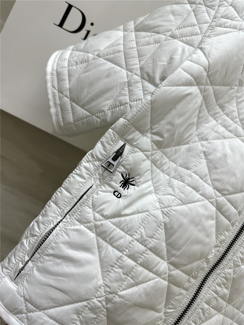 D10r quilted short sleeve jacket