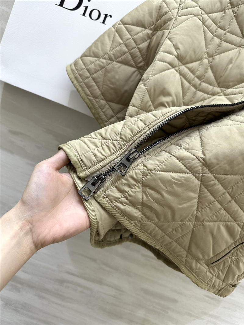 D10r quilted short sleeve jacket