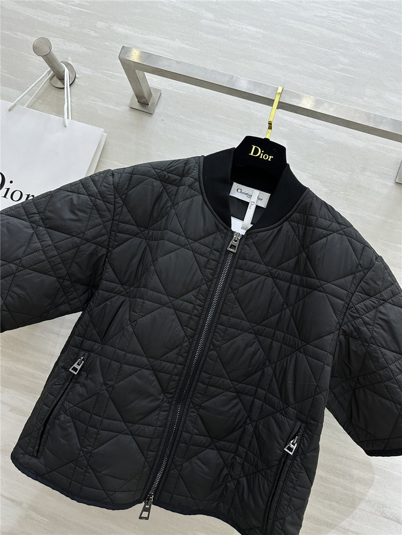 D10r quilted short sleeve jacket