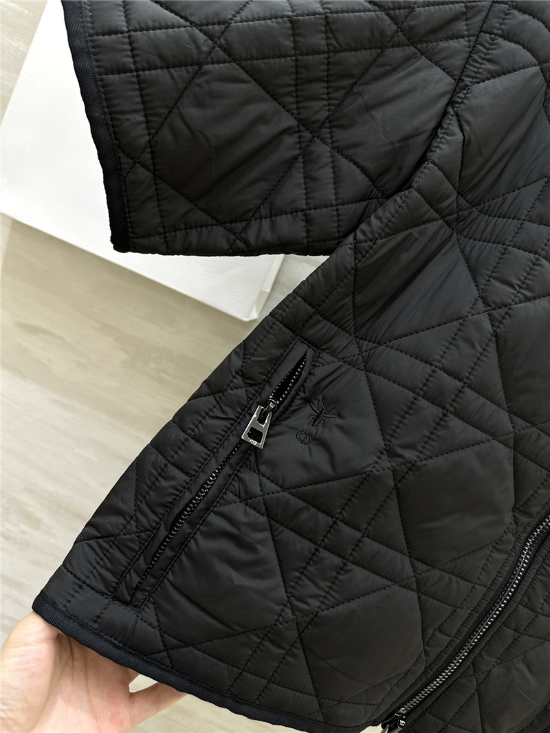 D10r quilted short sleeve jacket