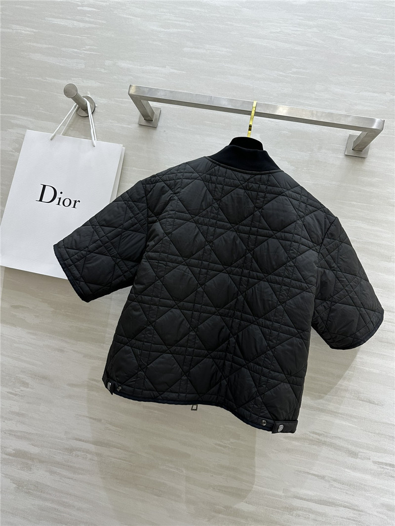 D10r quilted short sleeve jacket