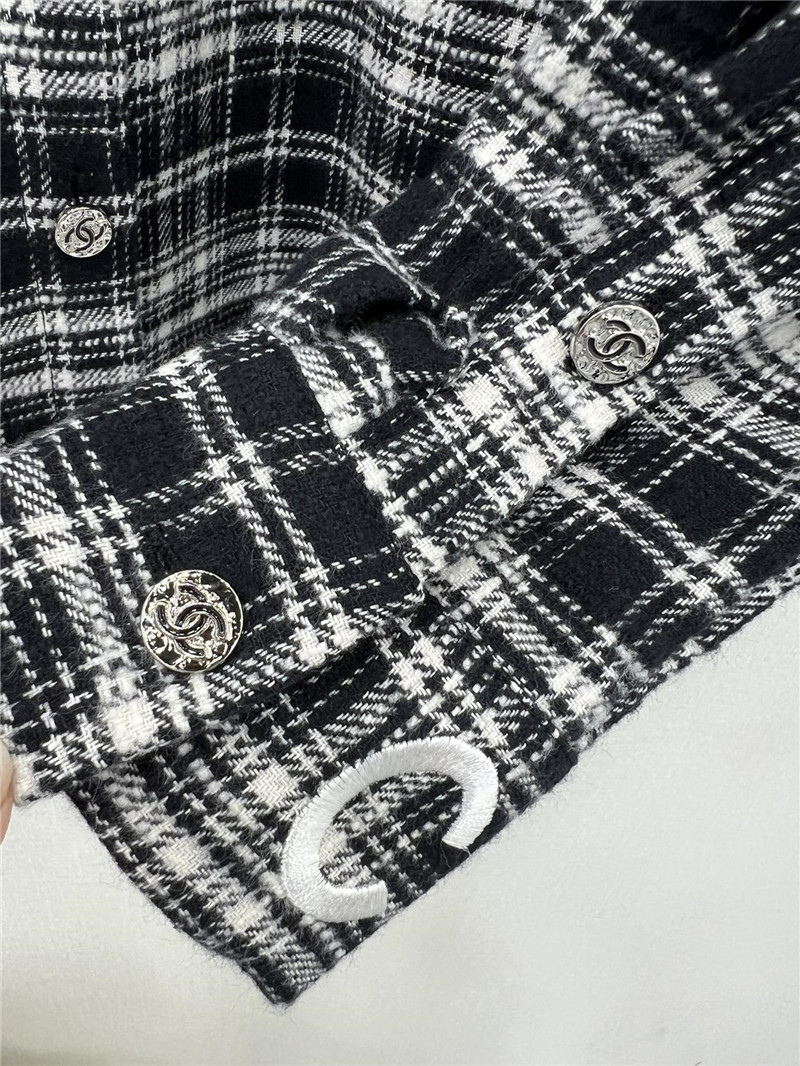 Ch**el classic plaid shirt