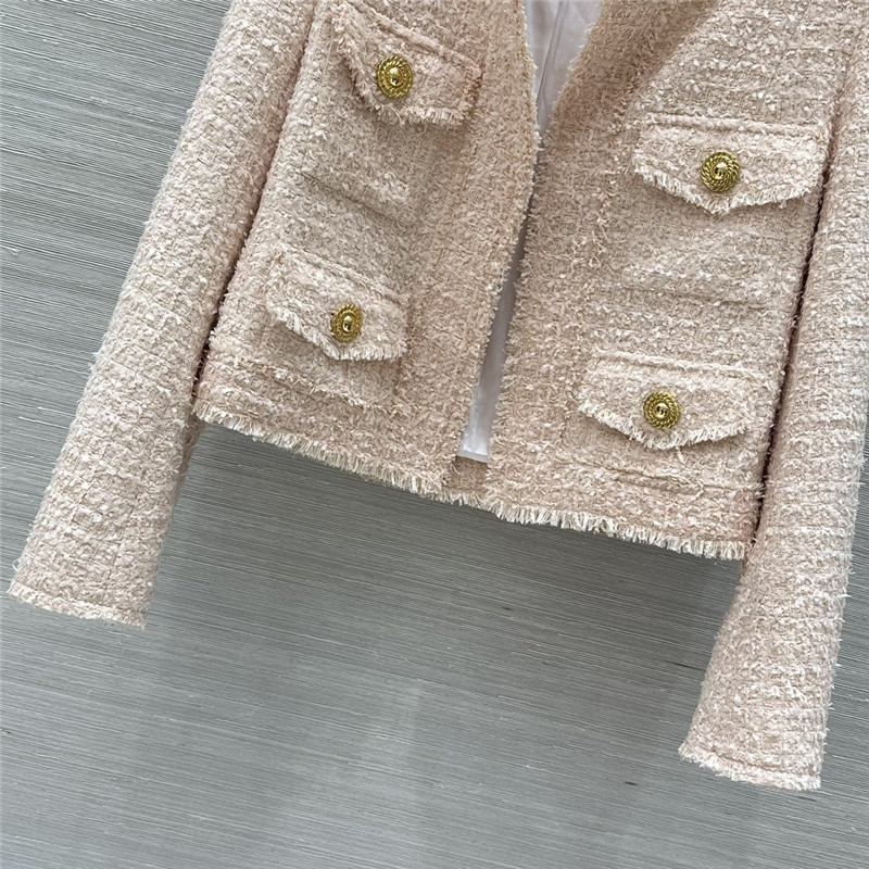 Balmain crew neck blazer