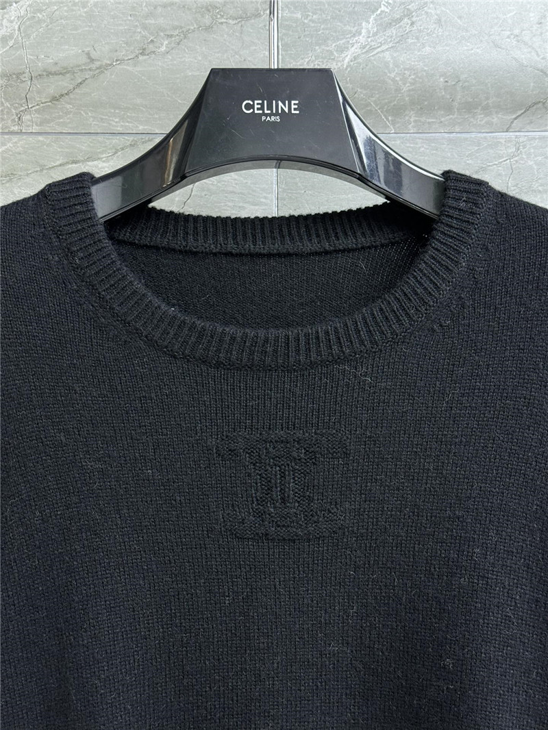 Ce1i*e triomphe wool sweater black