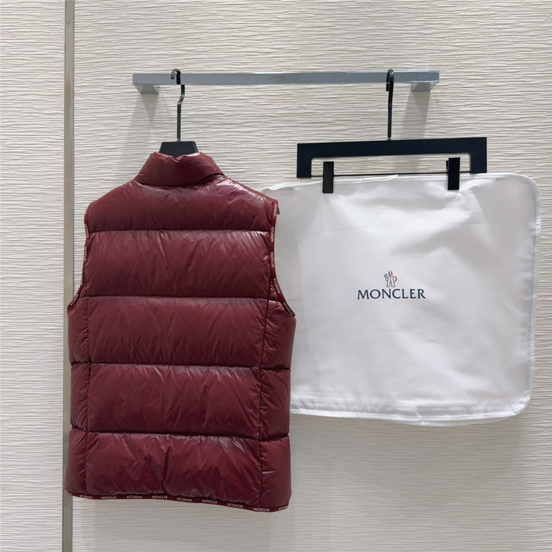 Moncler vest down jacket