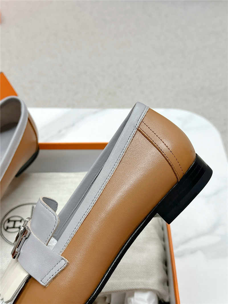 H**me5 royal loafers in grey/beige