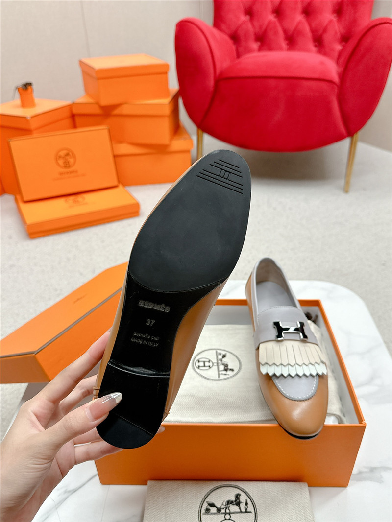 H**me5 royal loafers in grey/beige