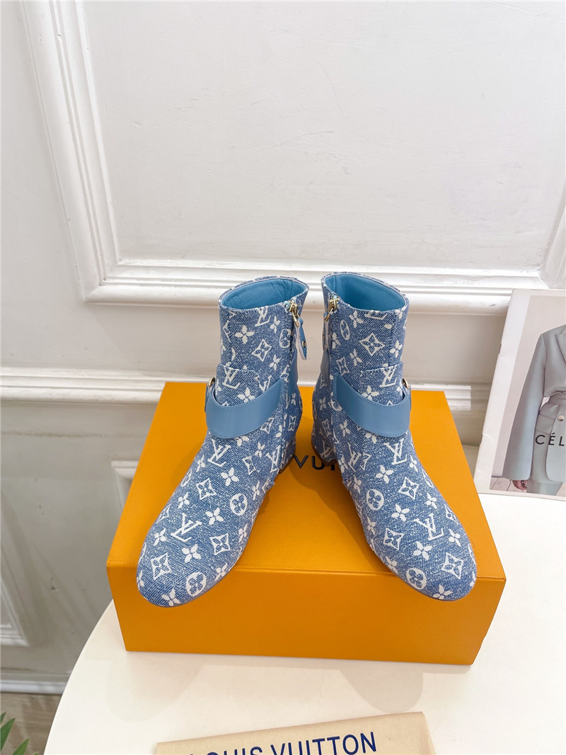 l0vis Vvtt0n denim westside ankle boots