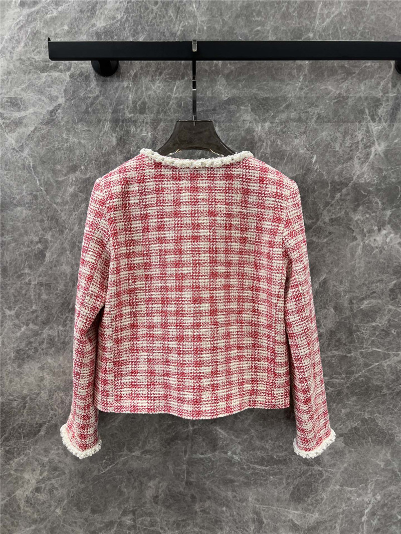 Ch**el denim jacket and skirt suit