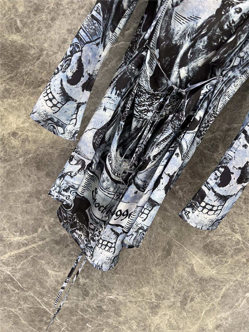 acne studios wrap dress