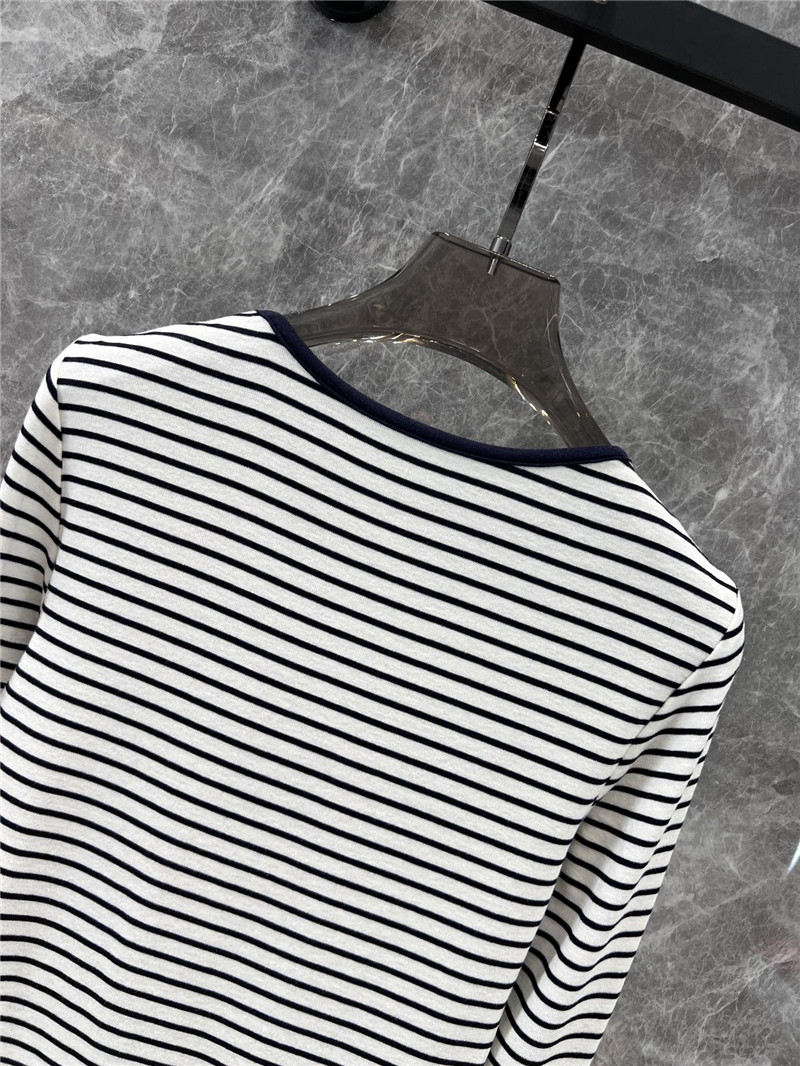 M1um1u long sleeve bottoming t-shirt