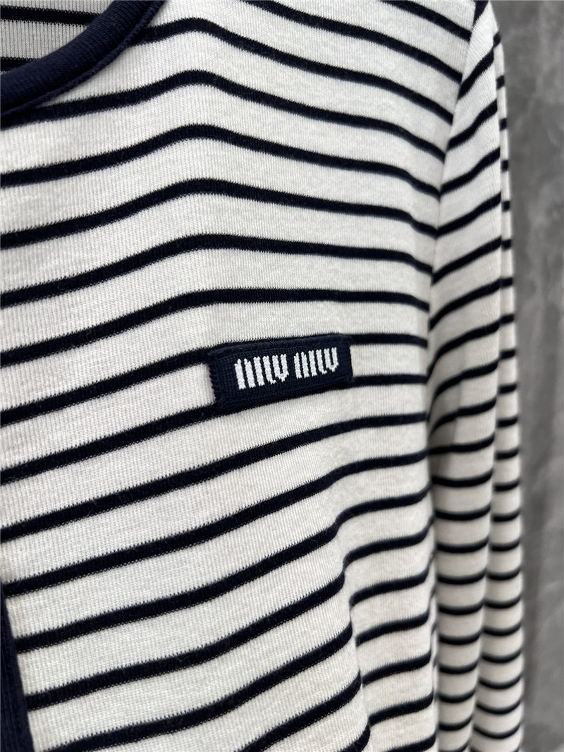 M1um1u long sleeve bottoming t-shirt