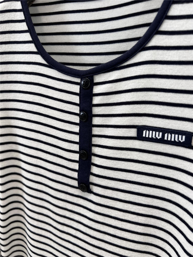 M1um1u long sleeve bottoming t-shirt