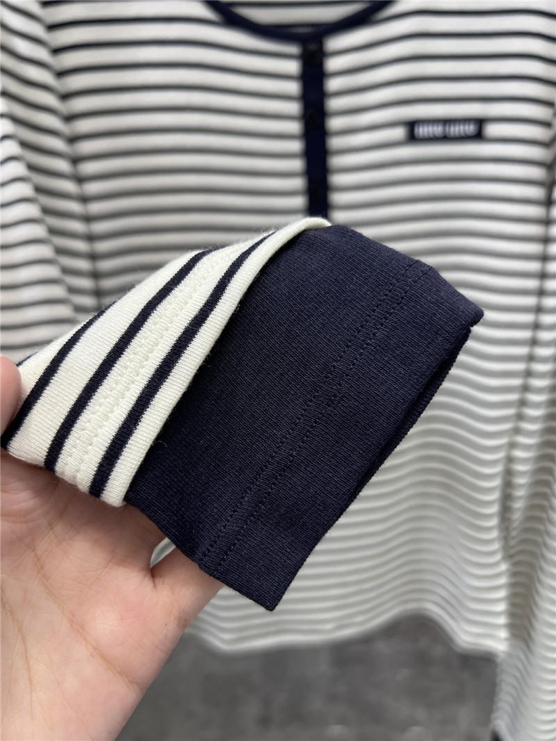 M1um1u long sleeve bottoming t-shirt