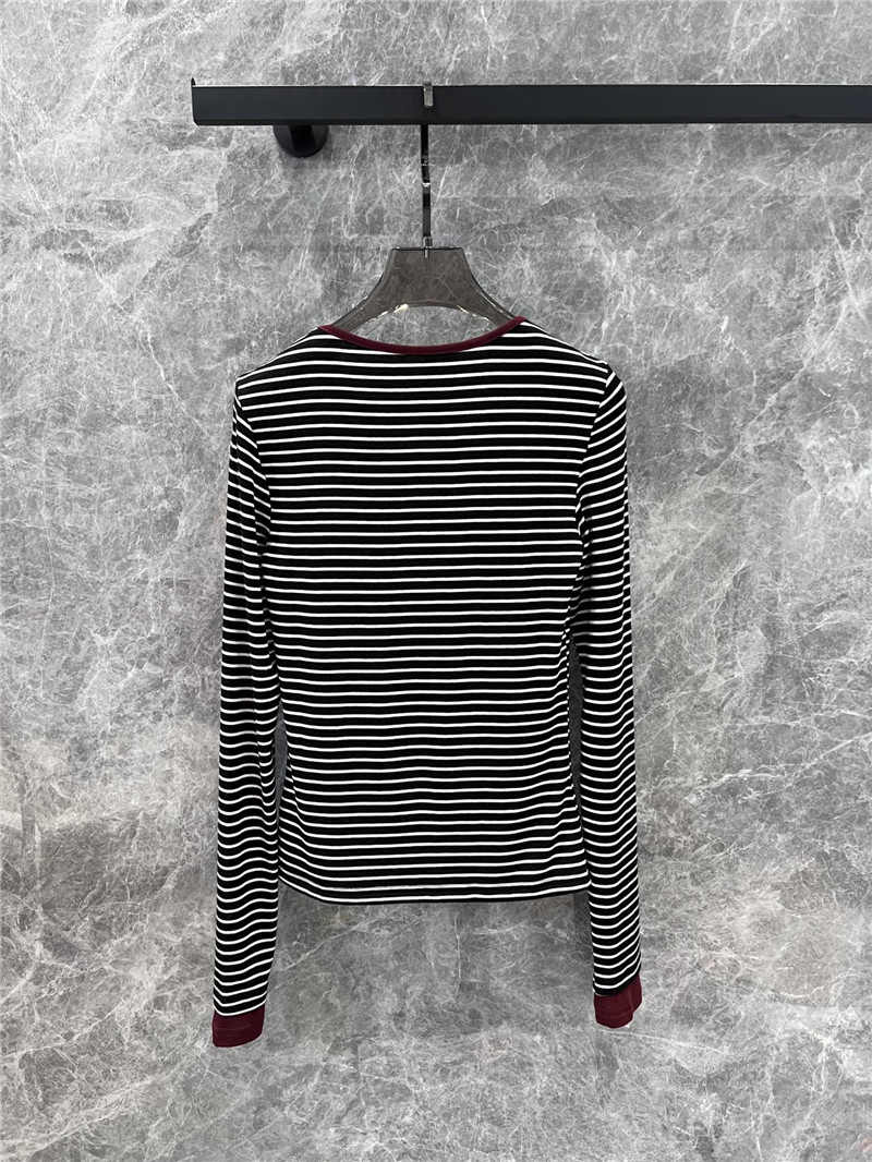 M1um1u long sleeve bottoming t-shirt