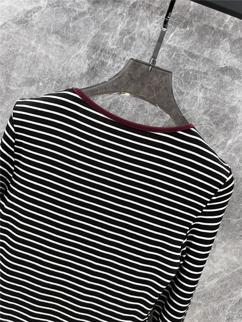 M1um1u long sleeve bottoming t-shirt