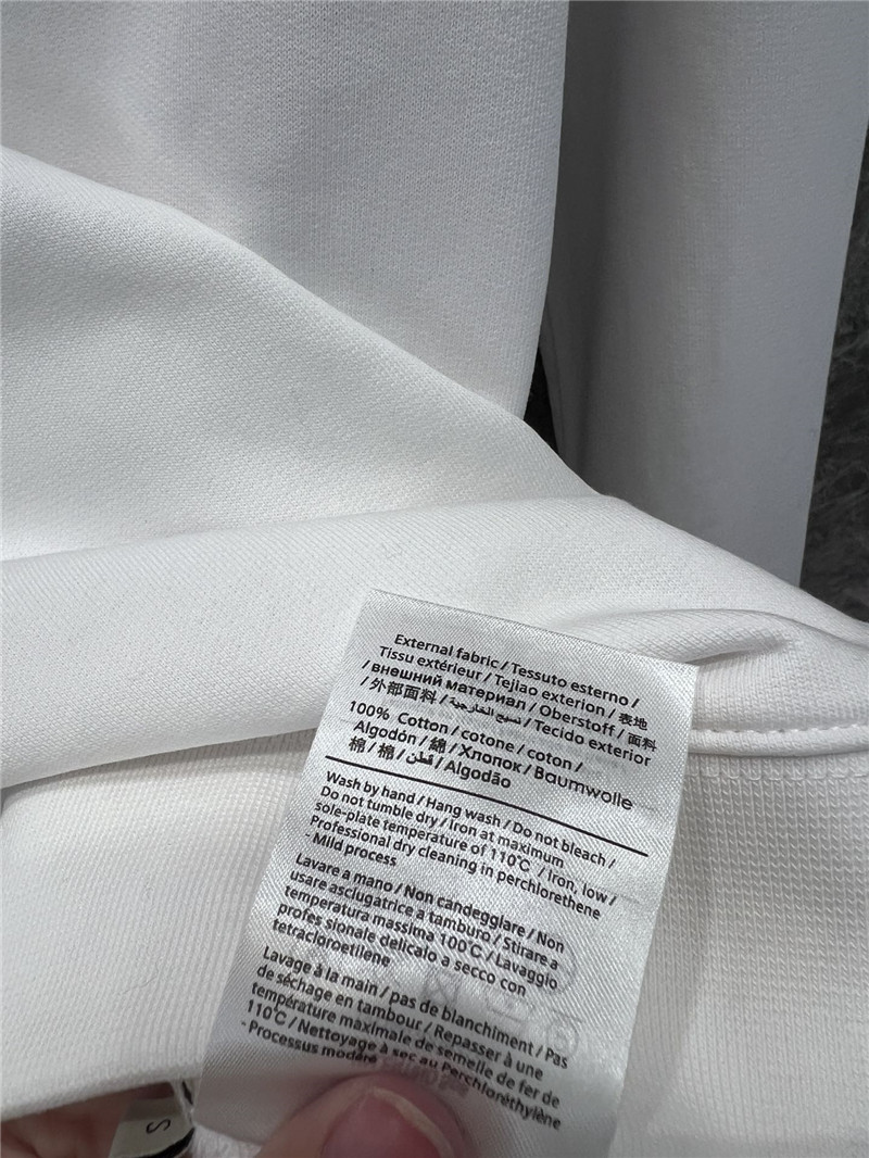 Va1e*ntin0 logo cotton sweatshirt in white