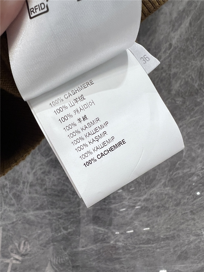 M1um1u knitted short-sleeved top