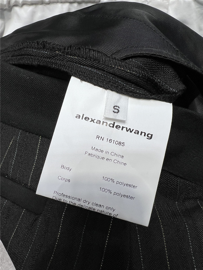 A1exa*der wang striped trousers