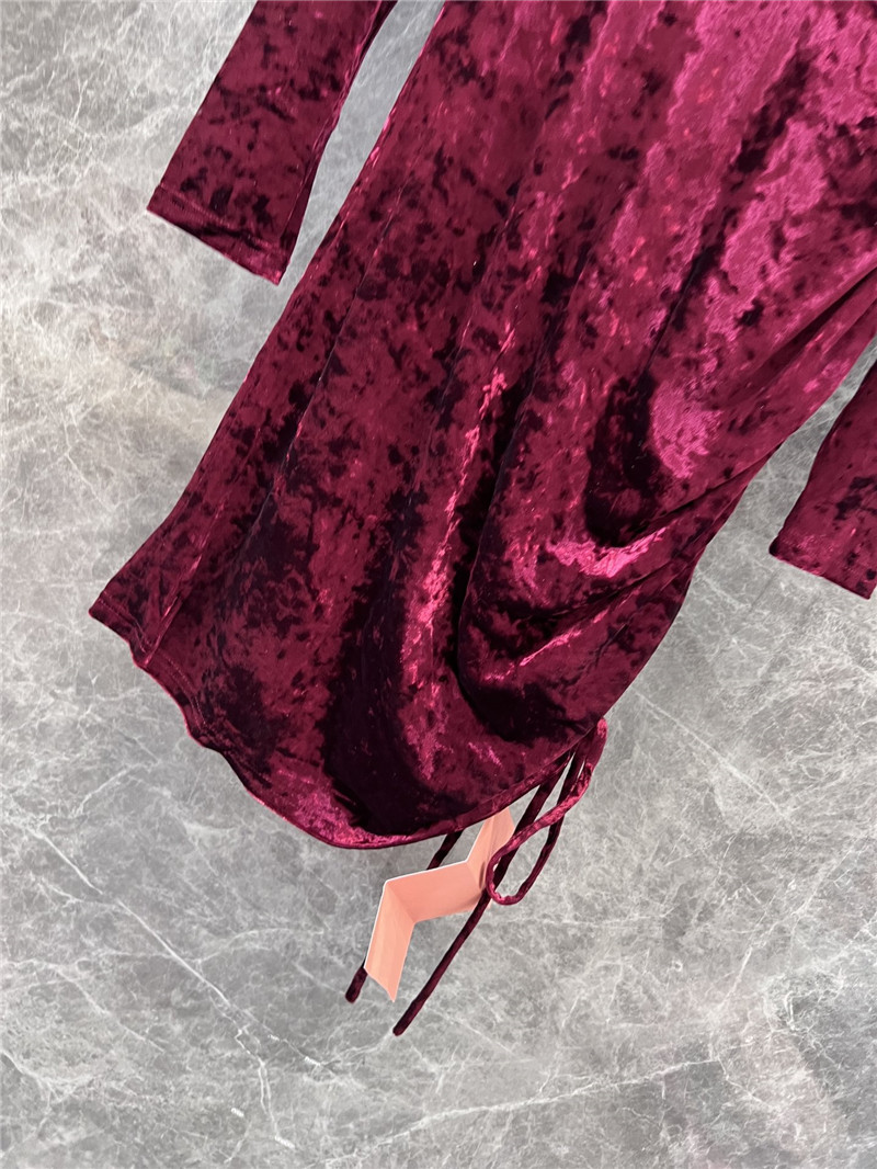 M1um1u waist short dress