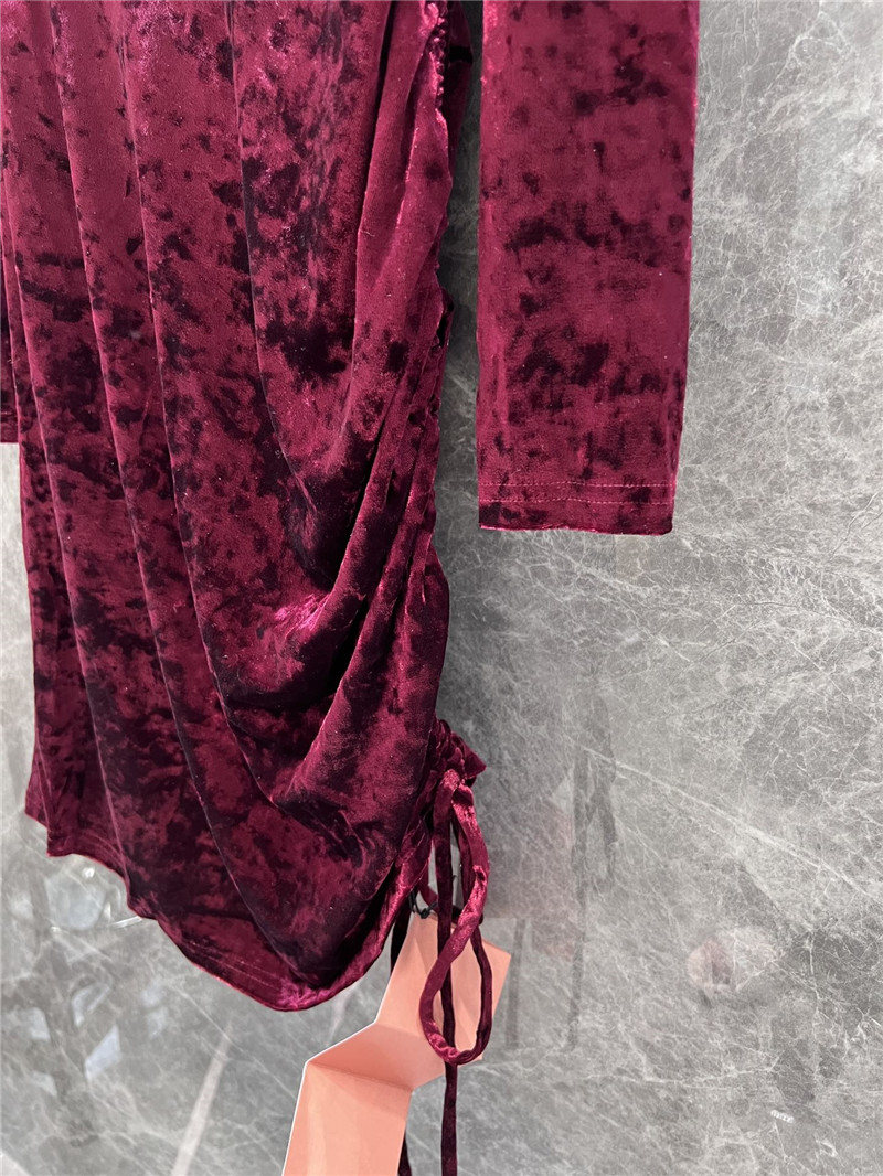 M1um1u waist short dress