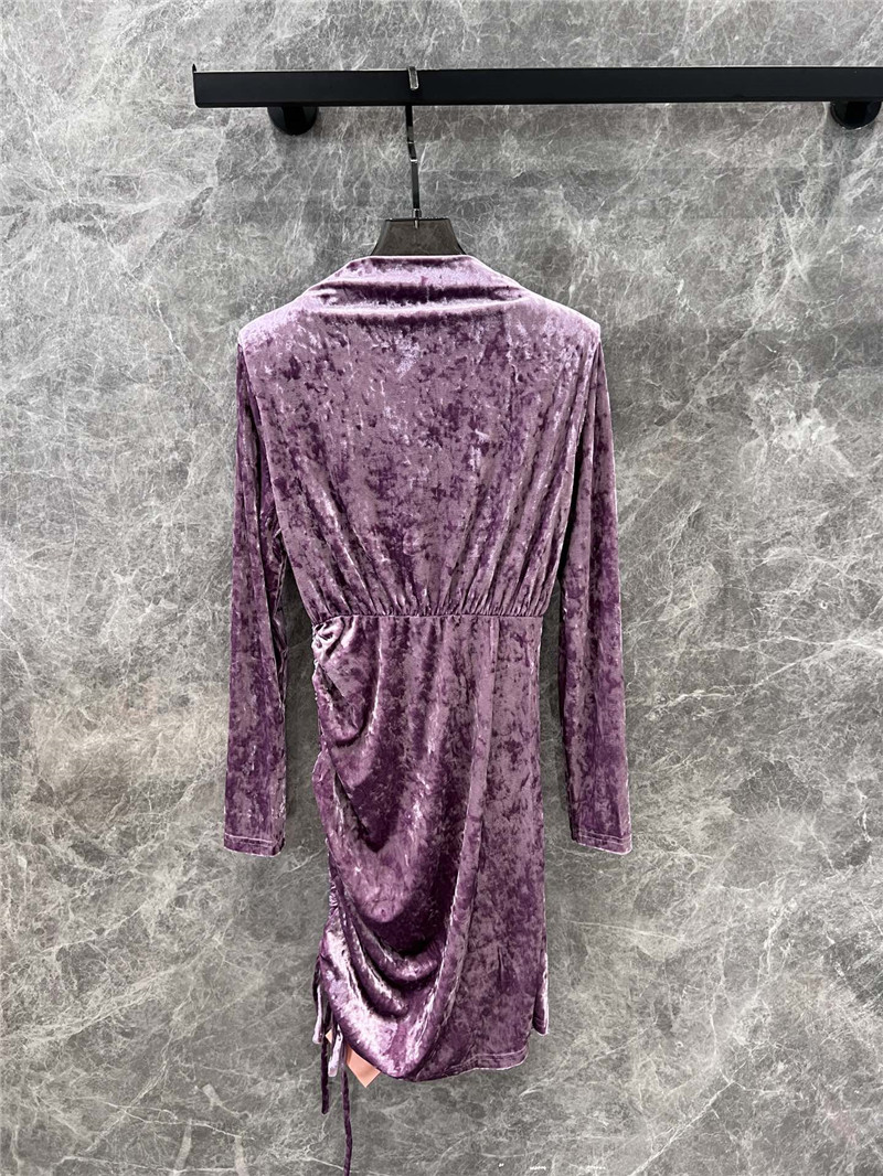 M1um1u waist short dress