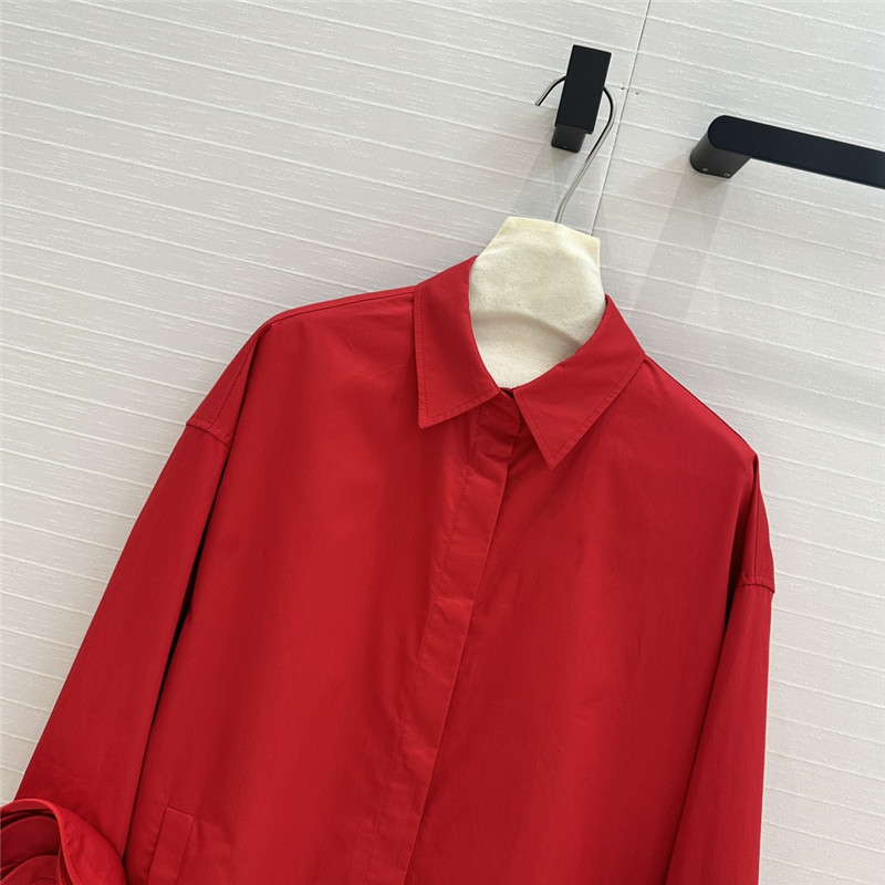 Va1e*ntin0 rose casual shirt