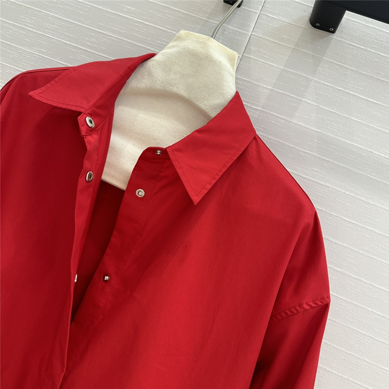 Va1e*ntin0 rose casual shirt