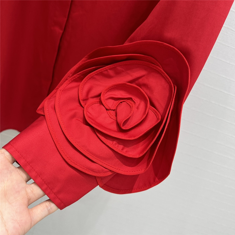 Va1e*ntin0 rose casual shirt