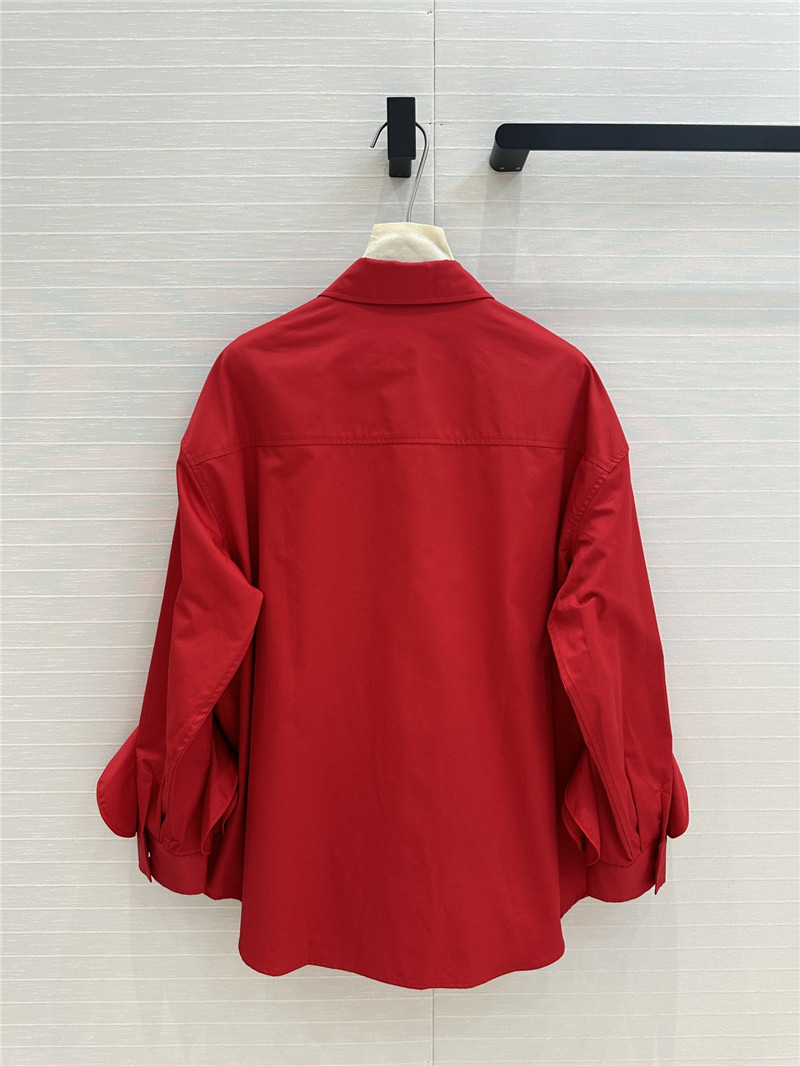 Va1e*ntin0 rose casual shirt