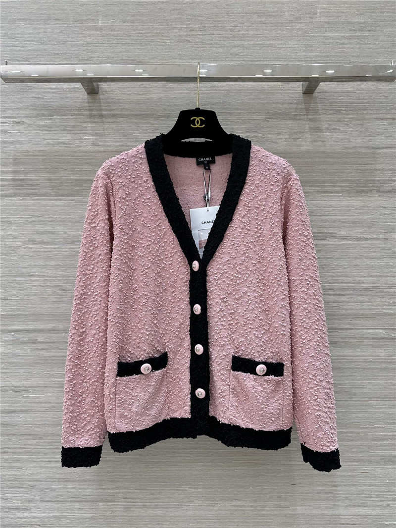 Ch**el long cardigan coat