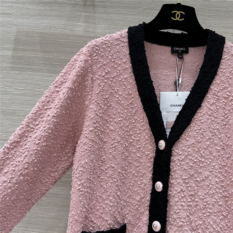 Ch**el long cardigan coat