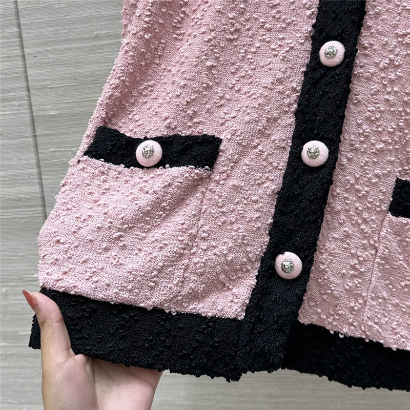 Ch**el long cardigan coat