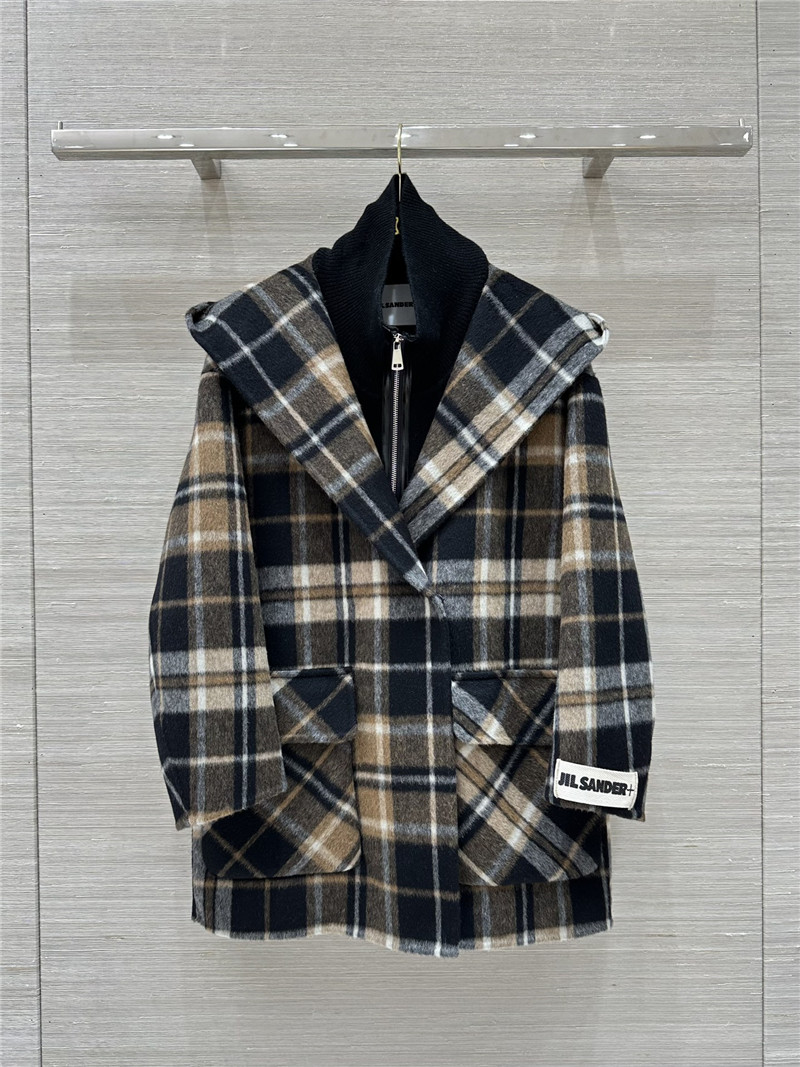 jil sander cashmere coat