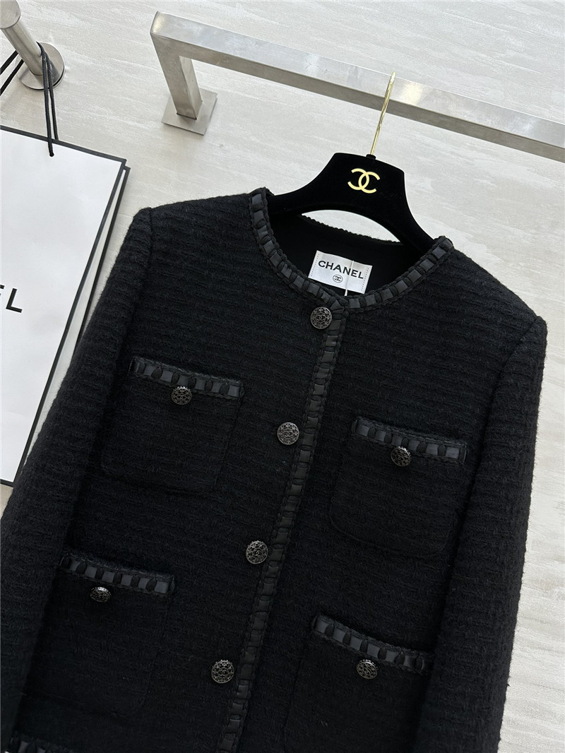 Ch**el wool soft tweed coat