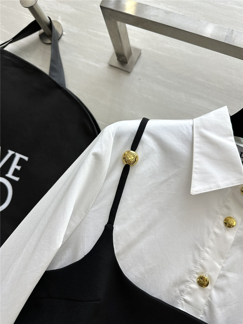 L0ew* fake two piece dress