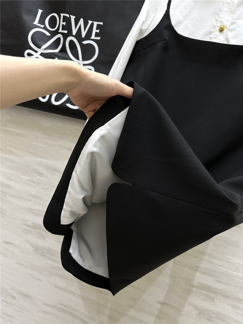 L0ew* fake two piece dress