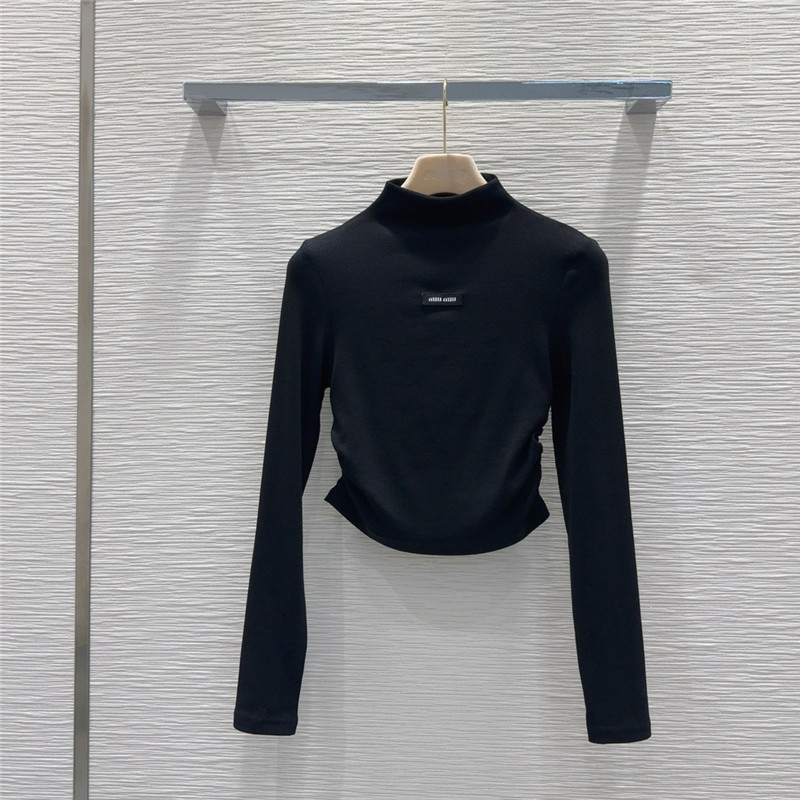 M1um1u long sleeve bottoming shirt