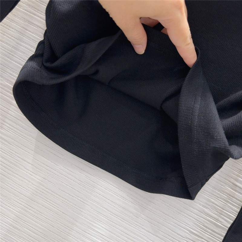 M1um1u long sleeve bottoming shirt